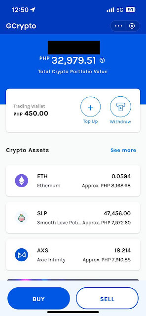 Axie Infinity Assets on GCash