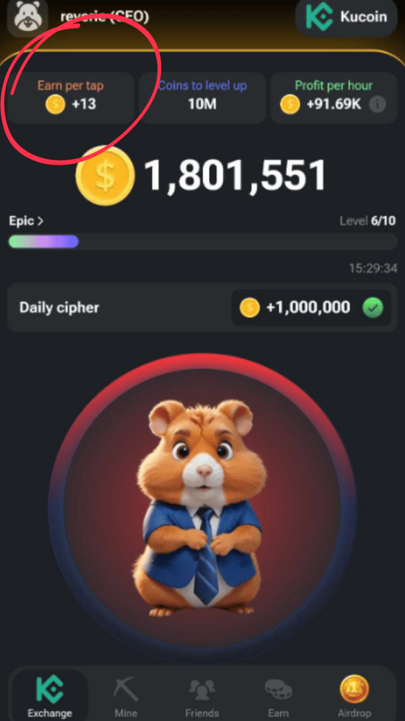 Hamster Kombat - Unlock Daily Cipher